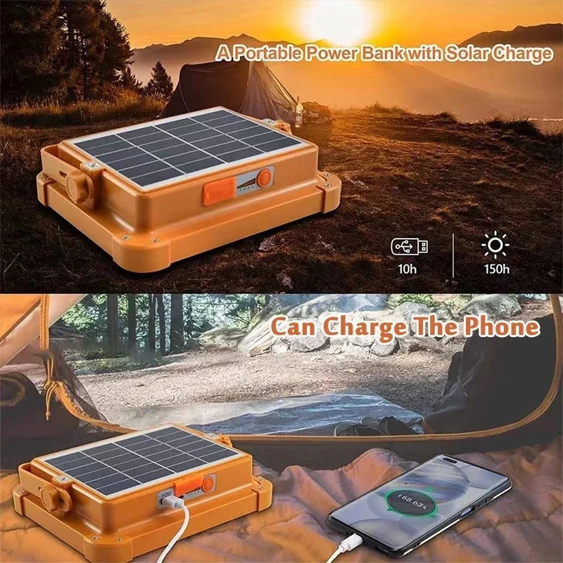 Solar Portable Camping Light with Stand