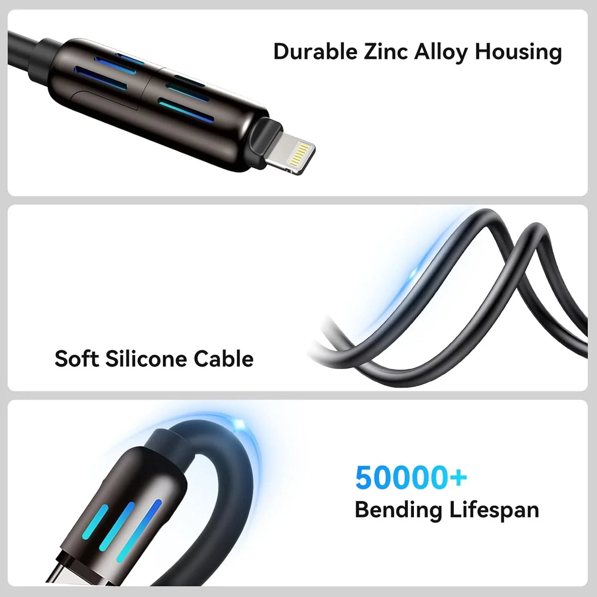 4-in-1 Charging Cable  كابل شحن 4 في 1