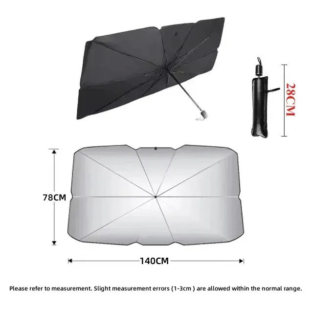 Car Front Windshield Sunshade Umbrella