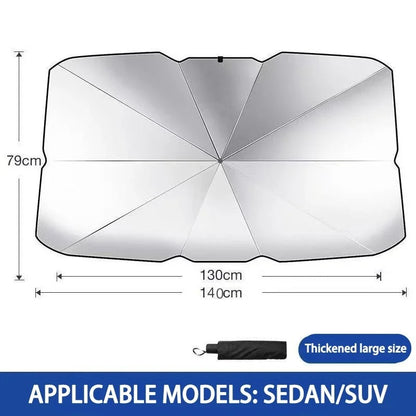 Car Front Windshield Sunshade Umbrella