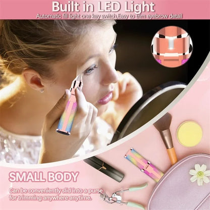 2-in-1 Facial Hair Remover with LED
