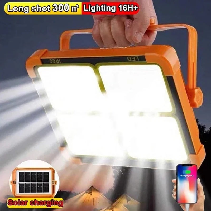 Solar Portable Camping Light with Stand