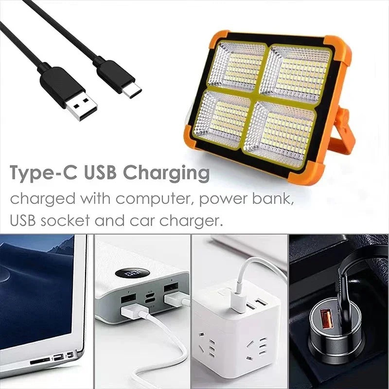 Solar Portable Camping Light with Stand