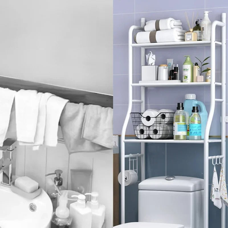 Floor Bathroom Storage Rack