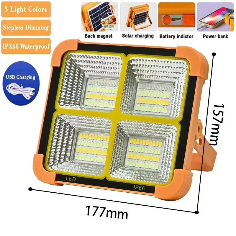 Solar Portable Camping Light with Stand