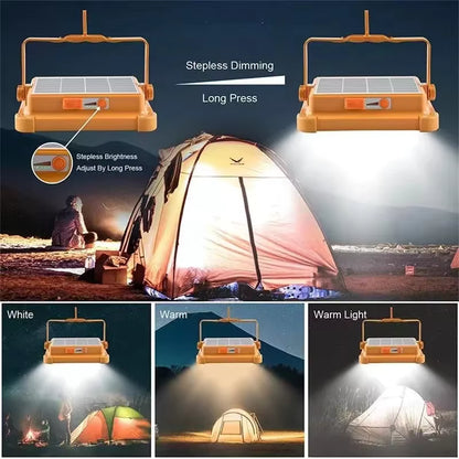 Solar Portable Camping Light with Stand