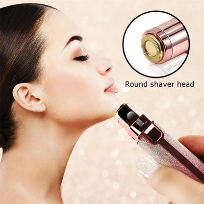 2-in-1 Facial Hair Remover with LED