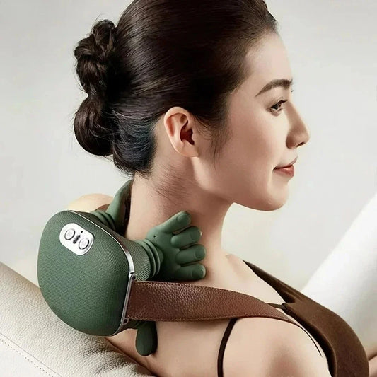 4D Neck & Shoulder Massager – Deep Kneading Relief