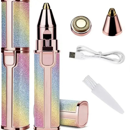 2-in-1 Facial Hair Remover with LED