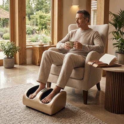 Electric Foot Massager Heating Health Care Therapy