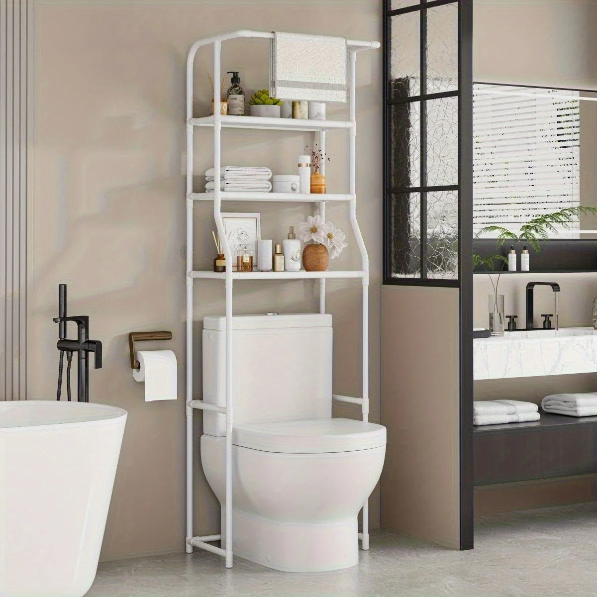 Toilet & Washing Machine Storage Rack