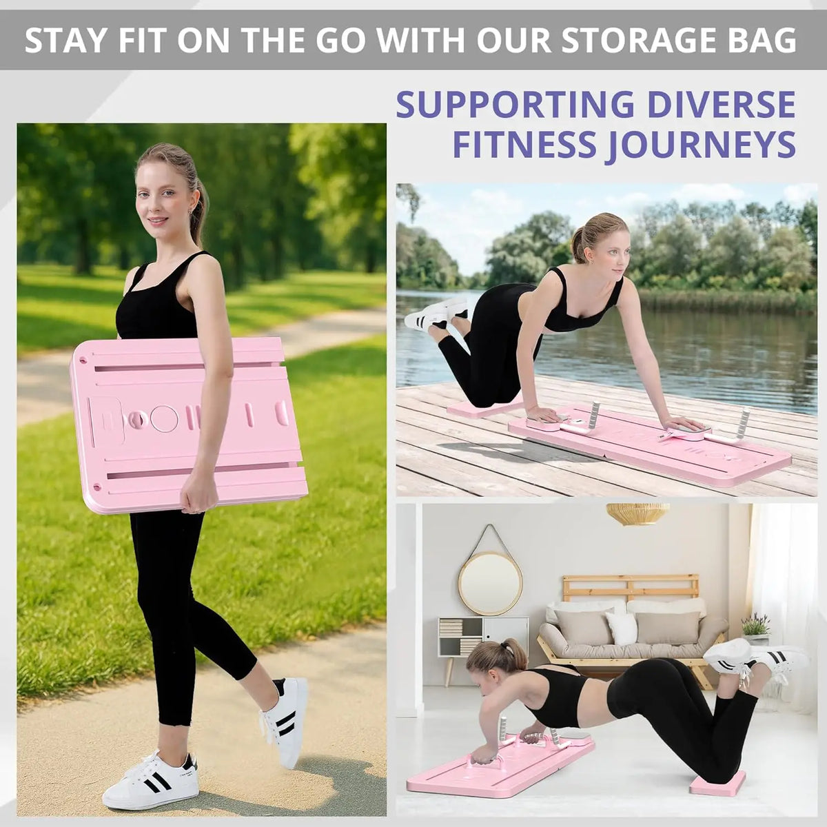 Multifunctional fitness board