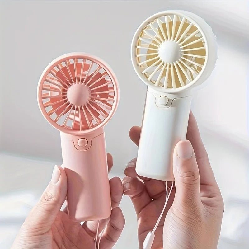 Pocket Size Low Noise Small Electric Fan Student Gift Outdoor Fan